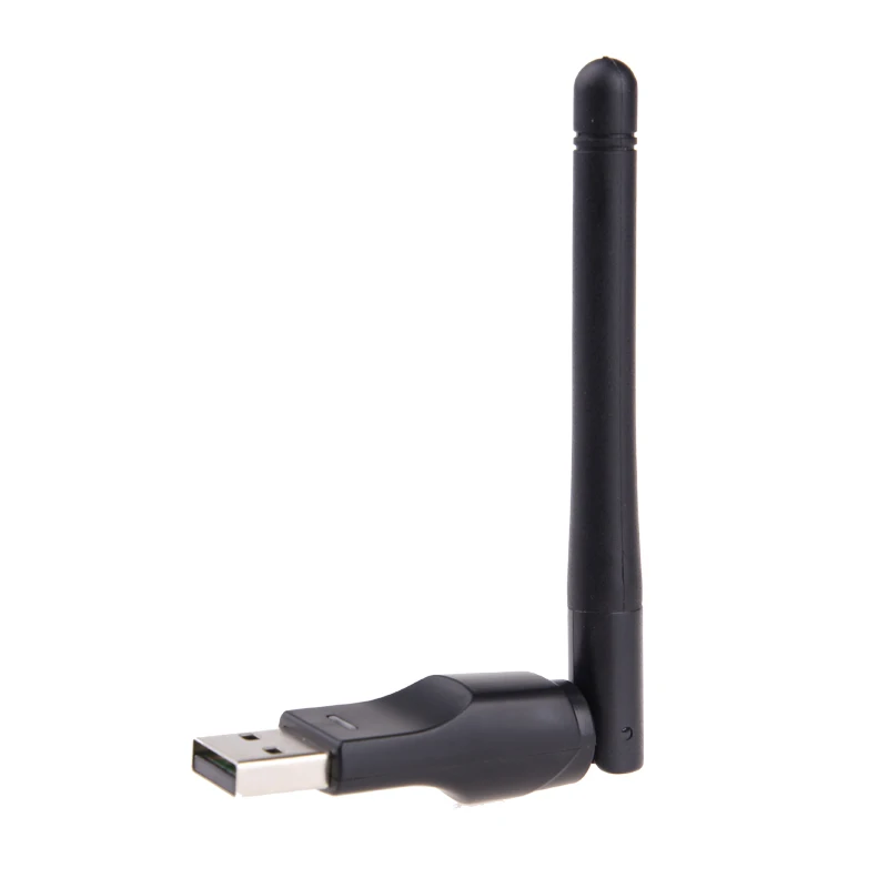 Rovtop мини USB WiFi адаптер 150 Мбит/с 2 дБ WiFi ключ MT7601 Wi-Fi приемник беспроводная сетевая карта 802.11b/n/g антенна Ethernet