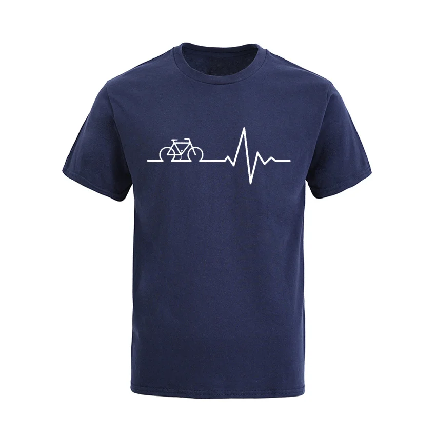 

Футболка мужская хлопковая с коротким рукавом и круглым вырезом