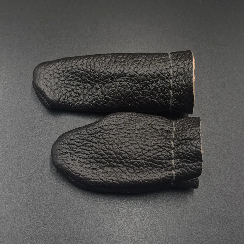 1 пара указательных пальцев специально для шерсти Войлок наперсток Кожа защита