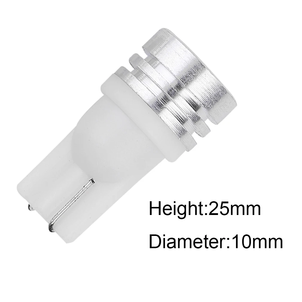 

Professional 2 x White 1-SMD T10 LED INTERIOR Bulbs 12V Door Light Side Light Trunk Light with Long Lasting