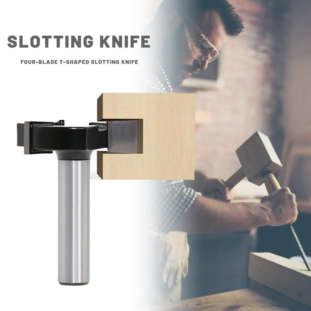 1 шт. 1/2 &quotхвостовик фрезерный станок для резьбы по дереву ЧПУ Spoilboard наплавки