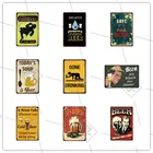 Металлическая табличка с пивом, винтажная Наклейка на стену, Жестяная Табличка для клуба, бара, украшение для клуба, металлический постер, украшение для дома