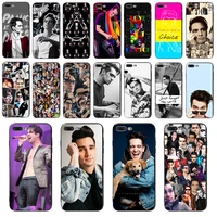 hot brendon urie for iphone 8 8plus xs max xr xs 7 7plus 6 6s 6plus 5 5s se x 11 promax soft tpu mobile phone shell covers cases