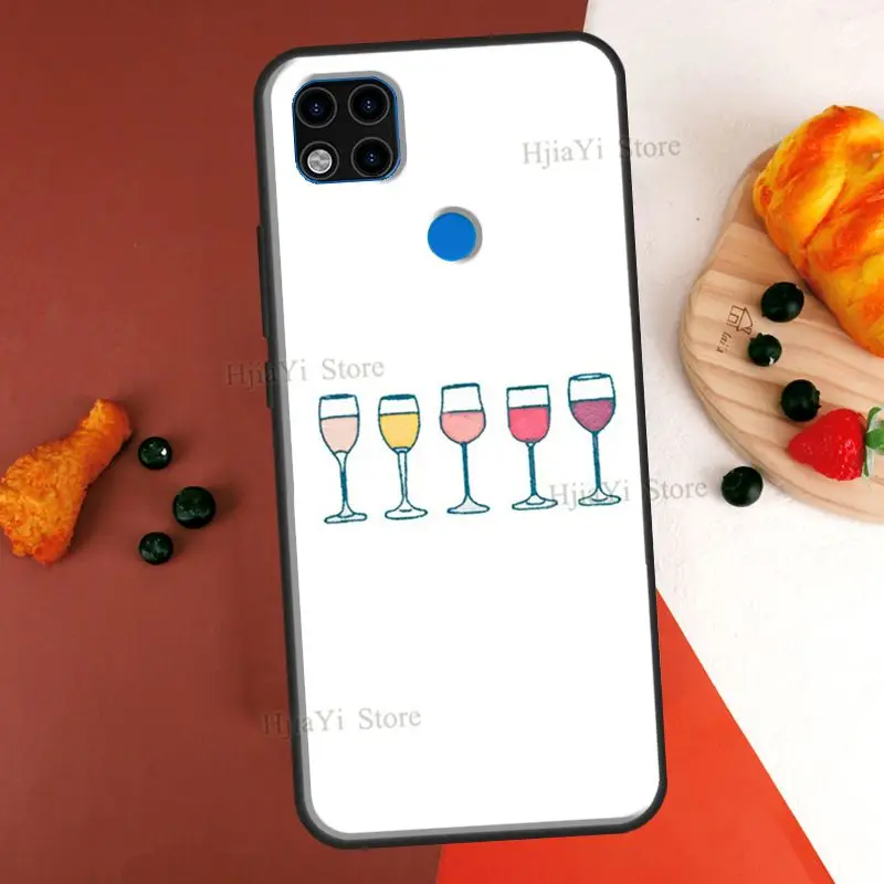 Чехол с чашкой кофе и вина для Redmi Note 11 Pro чехол 10 9 8 7 10S 11S 9A 9C 9T | Мобильные телефоны