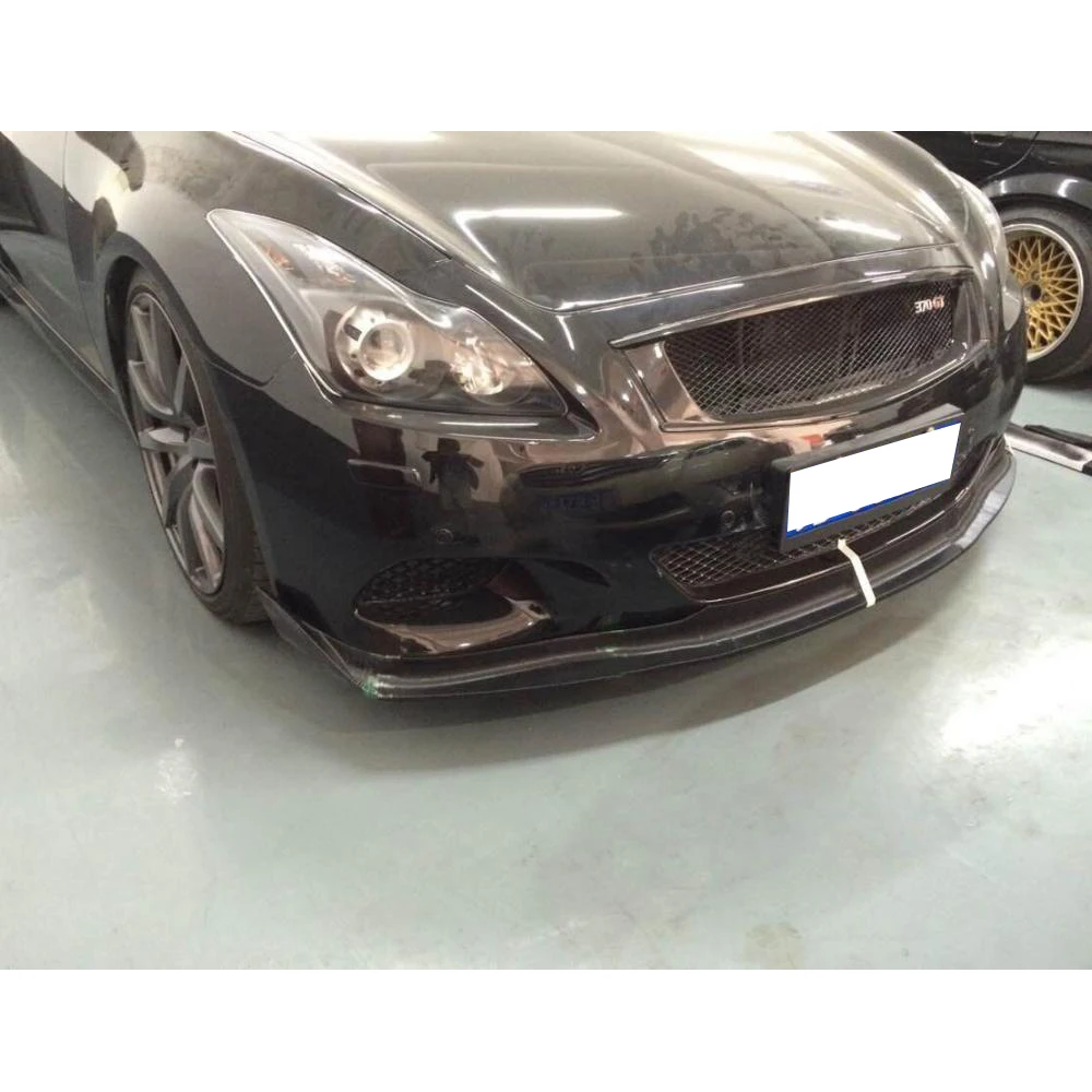 Для Infiniti G37 купе 2 двери 4 двери база седан путешествие седан 2009-2013 передний бампер спойлер разветвители углеродное волокно/FRP