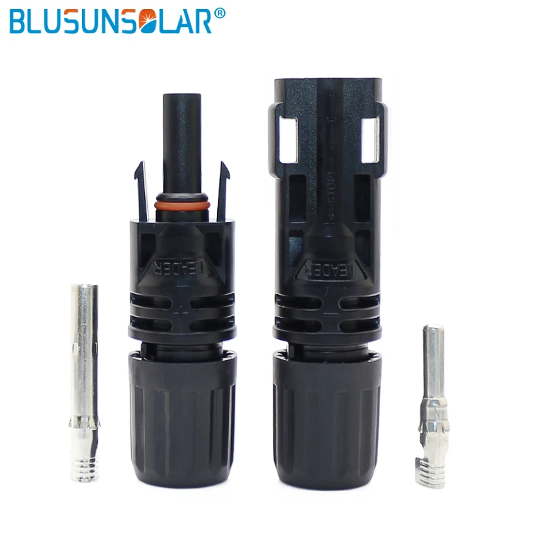 

1000pair/lot 1500V Connector Stecker Solar Connector 30A For Solar Panel Connector UV Resistant Solar