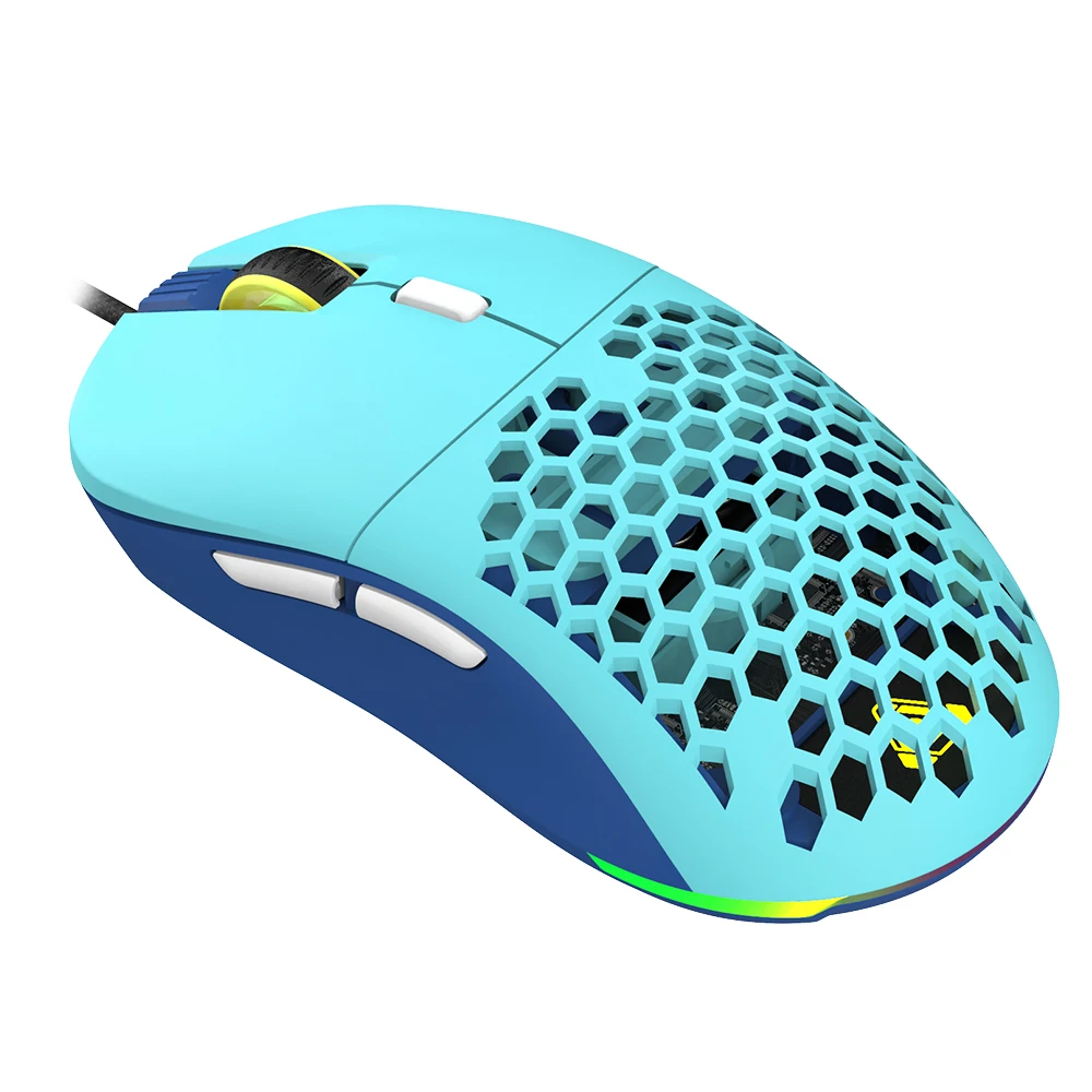 

Эргономичная Проводная компьютерная мышь с RGB-подсветкой