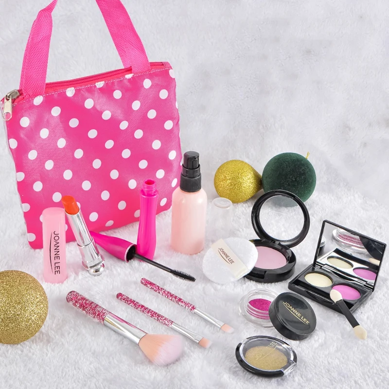 

Kids Pretend Makeup Toys Simulation Cosmetics Set Girls Makeup Play House Role Playset Beauty Accessories for Kids