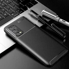 For OPPO Realme X 7 5 2 M XT PRO Ultra Lite X3 SuperZoom Case Carbon Fiber  Back Cover Beetle Series Soft Phone Shell