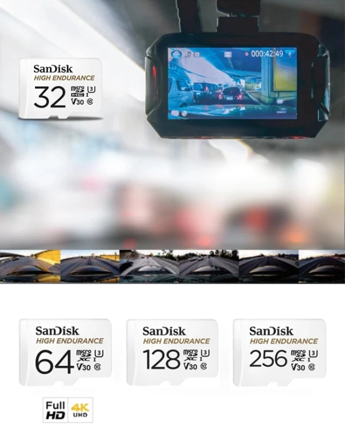 Карта памяти SanDisk microSDHC/microSDXC с высокой выносливостью 32 Гб класс 10 100 МБ/с./с 64 Гб TF карта SDSDQQ