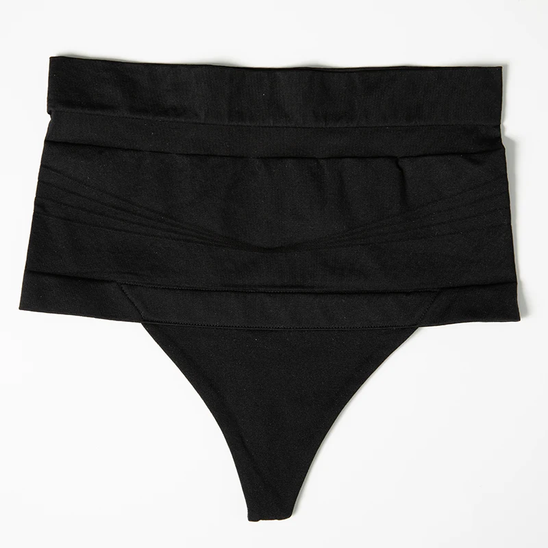 Mid Waist VASLANDA, женские стринги, утягивающие, формирующие трусики, бесшовное нижнее белье, пояс для талии, тренировочный пояс, Faja, Корректирующее белье, стринги, трусы - Цвет: Mid Waist