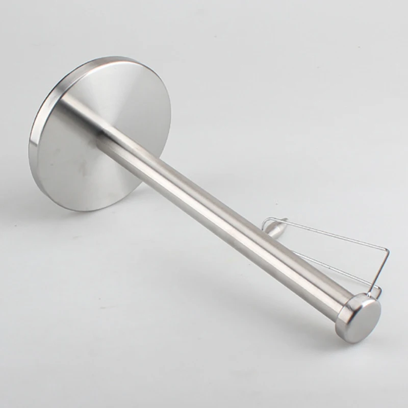 Держатель для бумажных полотенец из нержавеющей стали держатель с нескользящим