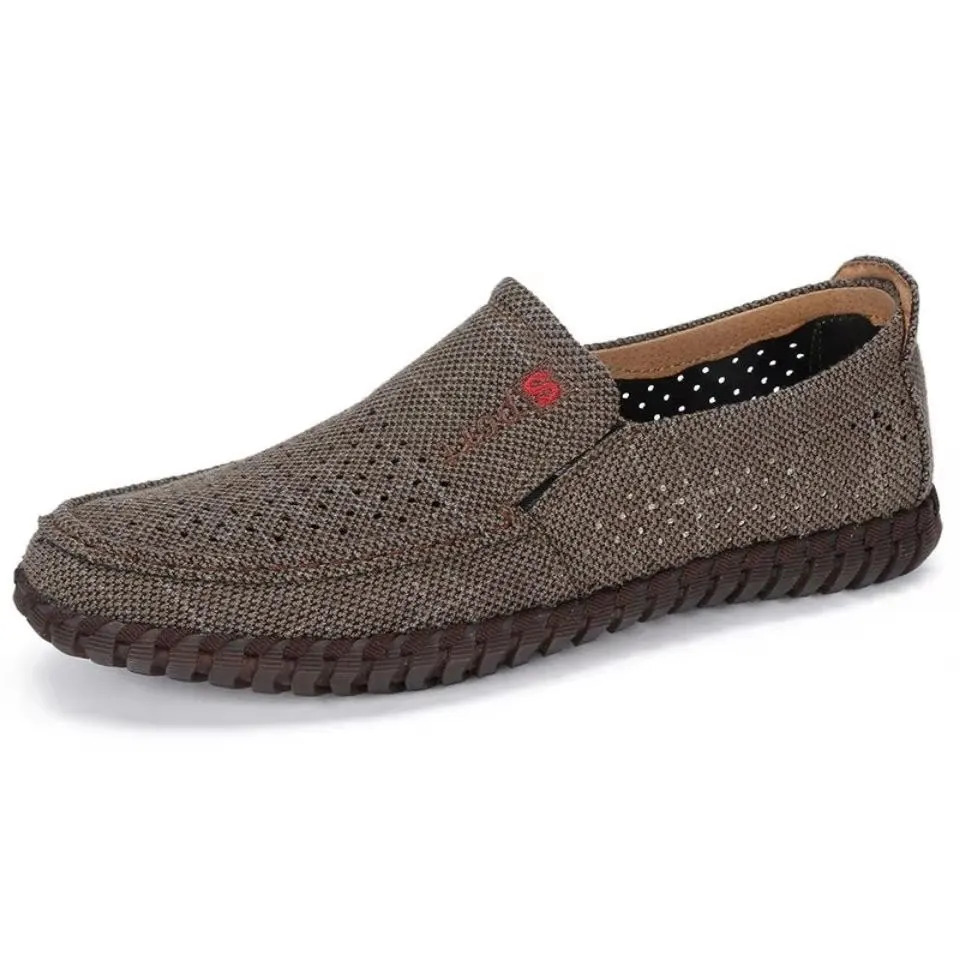 

Spring Autumn Men's Casual Shoes Fashion Canvas Shoes 2021 Men's Casual Large Shoes Breathable Large 47 Lazy Shoes