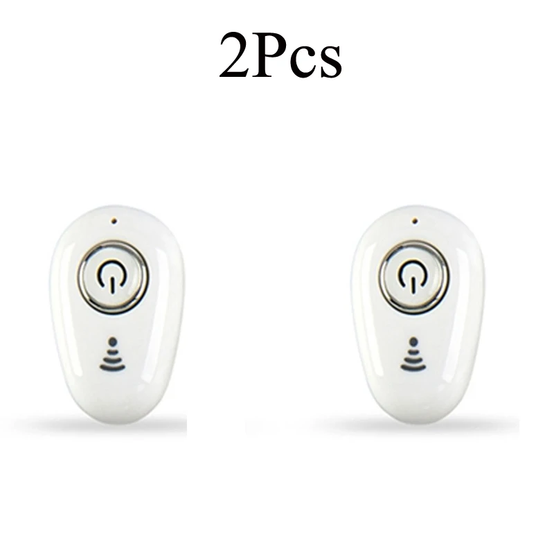 2Pcs White Для Galaxy buds беспроводные наушники Bluetooth наушники в ухо мини Handsfree невидимые вкладыши с микрофоном для samsung buds huawei - Цвет: 2Pcs White