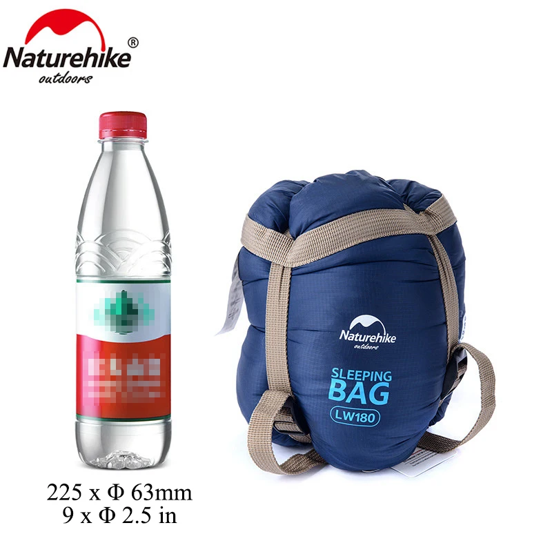 

Naturehike 80.7 x 33.46'' Mini Outdoor Ultralight Splicing Double Envelope Cotton Sleeping Bag For Camping Hiking Climbing