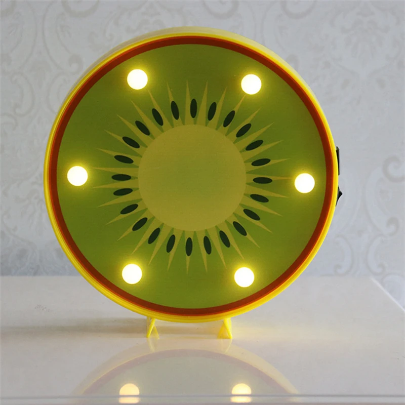 

New Home Night Lamp Creative Led Watermelon Lemon Kiwi Night Light Bedside Decoration Atmosphere Lamp Light Lamp