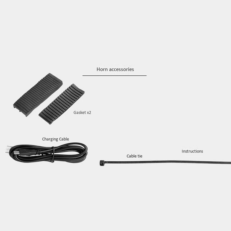 

Bicycle Scooter Wireless Electronic Horn Charging Horn Bicycle Motorcycle Scooter 1300MAH USB Charging