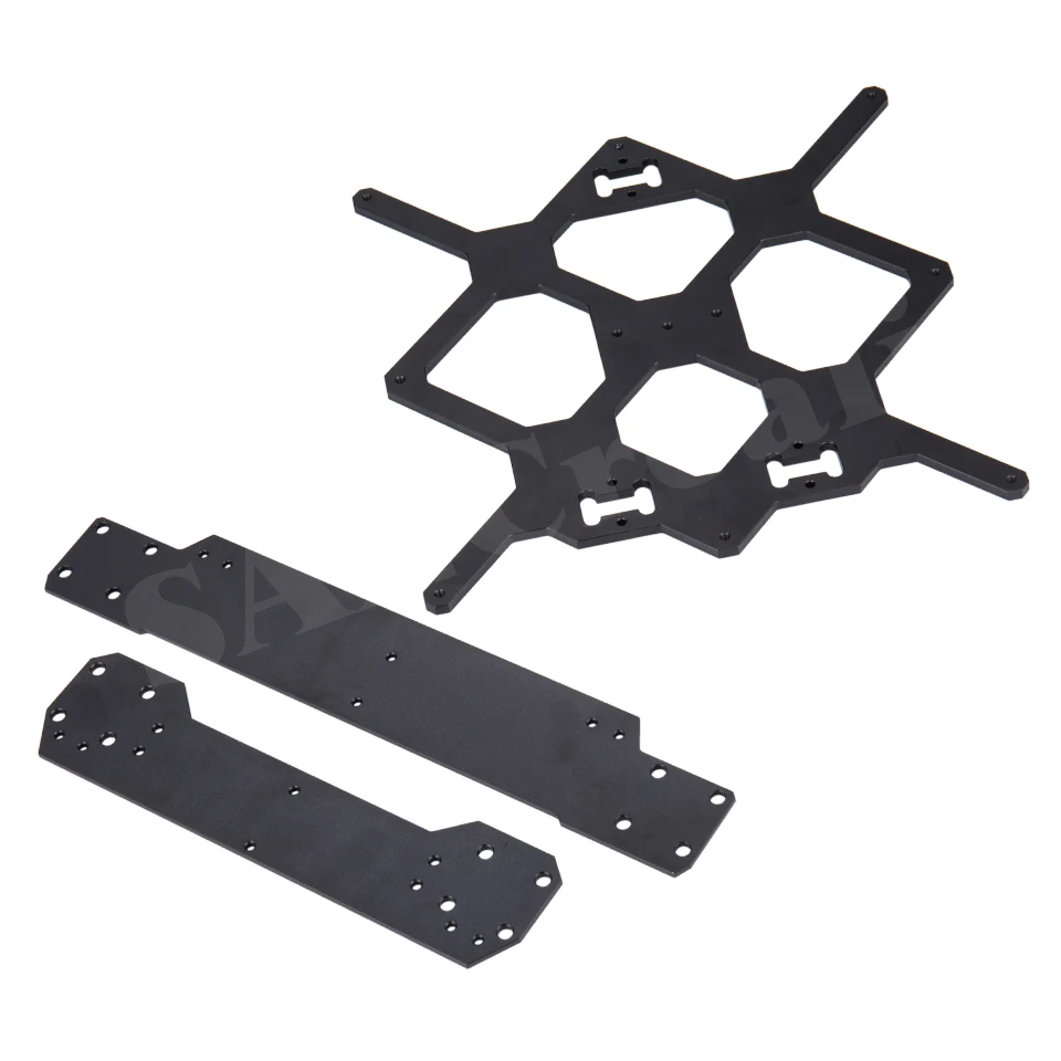 Набор алюминиевых черных запчастей для 3D-принтера Prusa i3 MK3