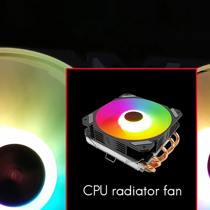 

COOLMOON Computer Case Fan 12cm Silent CPU Water-Cooled Shenguang Synchronous PWM Temperature Control 5V ARGB Chassis Fan(5 Pcs)