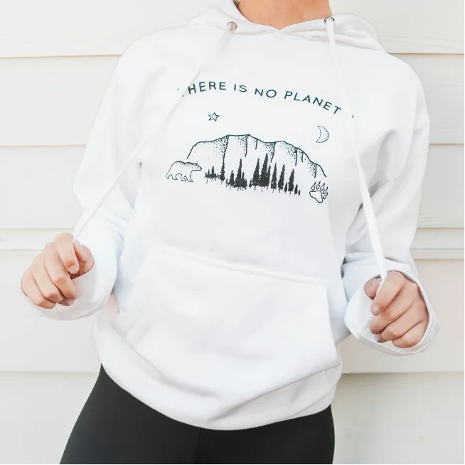 

There Is No Planet B Hoodies Women Stylish Pullover Hipster Graphic Vegan Sweatshirts Drop Ship Female Sweatshirt