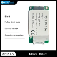 heltec 24v bms 7s 15a 18650 lipo li ion lithium battery pack bms pcb pcm circuit board for ebike escooter electric bicycle