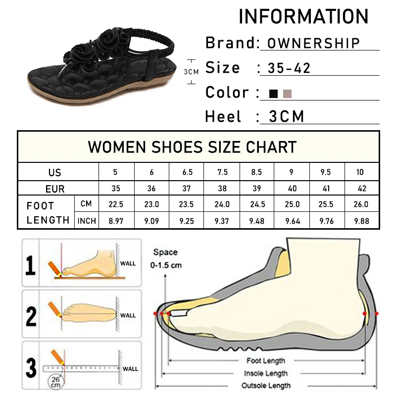 Сандалии женские с цветочным принтом модные пляжные туфли на плоской подошве без
