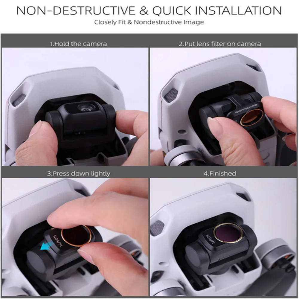 

Done Filter for DJI Mavic Mini 2 Filters Neutral Density Polar for DJI Mavic Mini 2 Camera Accessories UV CPL ND NDPL4/8/16/32s