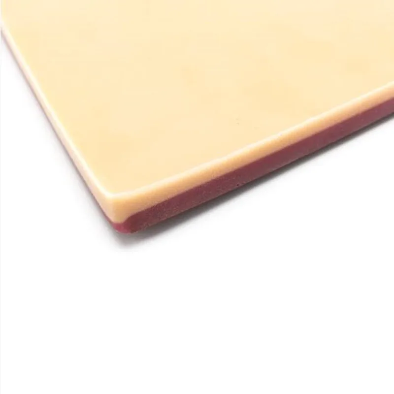 Двойной век силиконовый модуль кожи для практики наложения швов Модель обучения