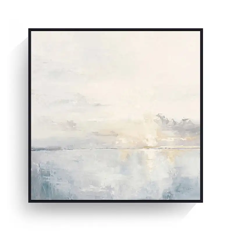 

Большой океан рисунок заката на холсте большой океан Живопись большие настенные Арт бежевый Рисунок Картина с изображением облаков абстрактные море пляж живопись