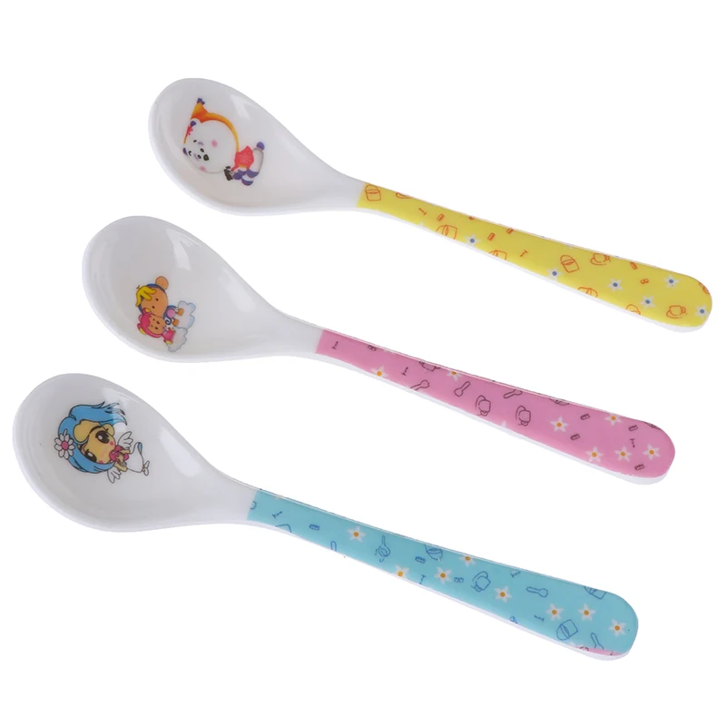 Детская Ложка для кормления детей младенцев малышей ложка столовые приборы