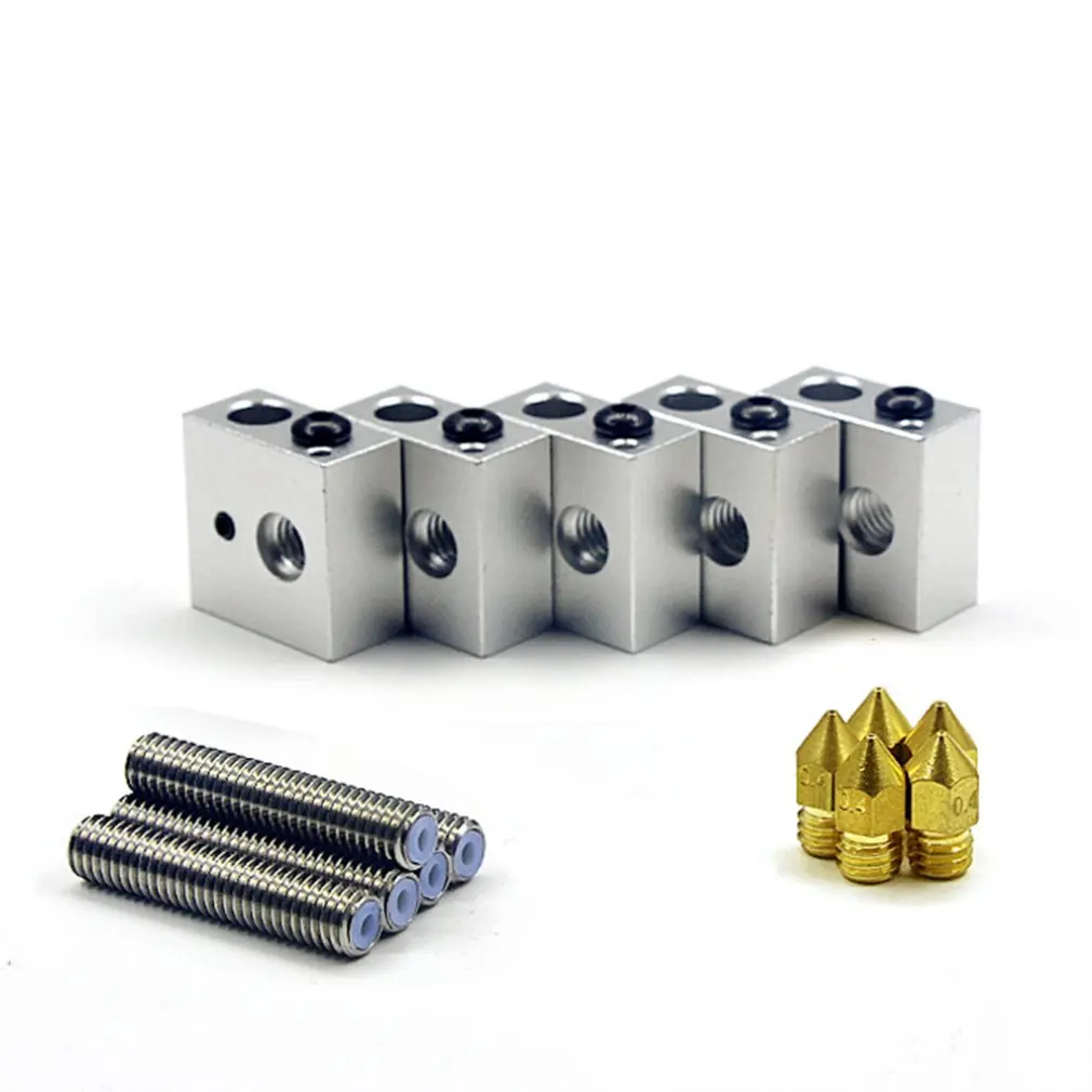 ГОРЛОВАЯ трубка 15 шт./компл. 1 75 мм + Форсунка экструдера 0 4 печатные головки