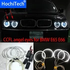 Кольцо HochiTech, для BMW E65, E66, Alpina B7, с подтяжкой лица, ультра яркий дневной свет, CCFL, ангельские глазки, глаза демона, кольцо с белым ореолом