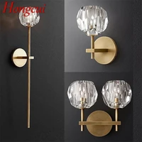 hongcui nordic wall sconces lamp contemporary lighting fixtures for home indoor living room decoration