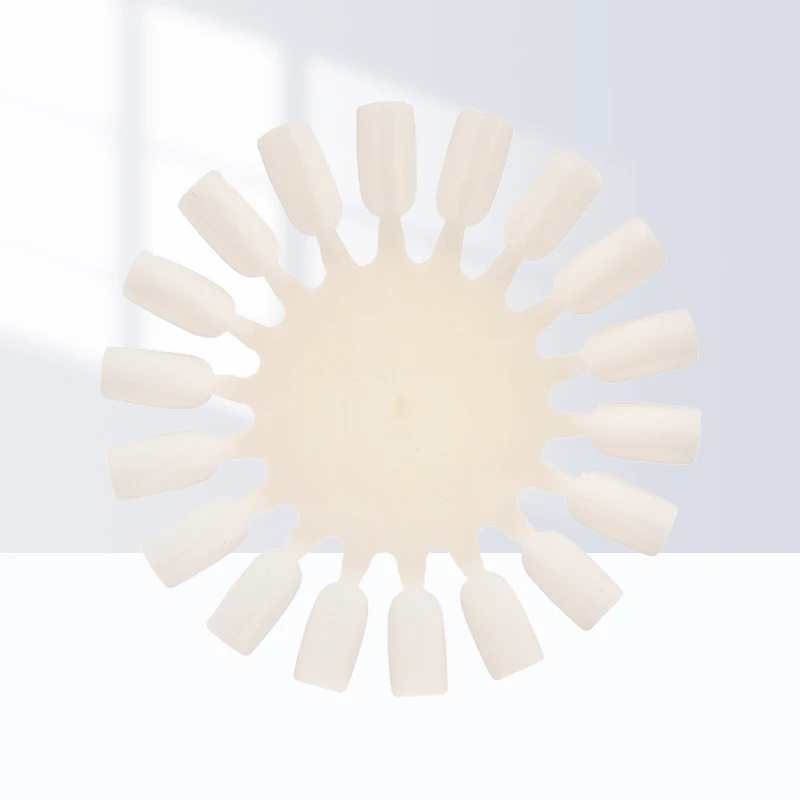 

AACAR Women Round Wheel Nail Polish Acrylic Display Decoration Nail Art Tips Display Board Accessories Wholesale 10 Pcs/lot