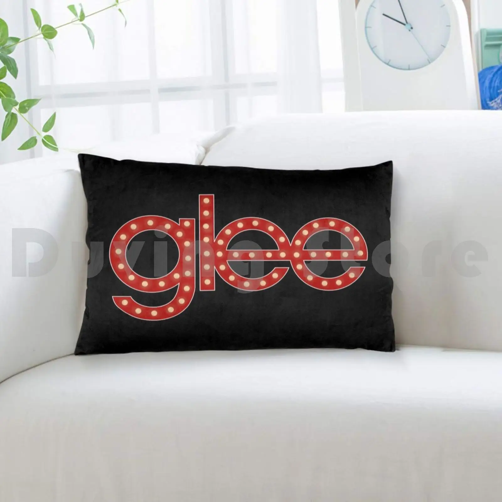 Декоративная подушка с логотипом Glee 20*30 дюймов сценическое освещение логотип