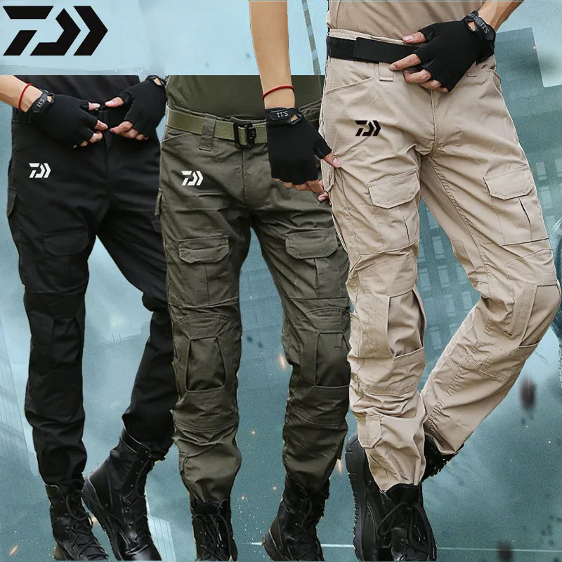 

Daiwa Spring Autumn Fishing Pants Breathable Quick Dry Outdoor Coat Hiking Camping Fishing Wear Multi-color Tactical Pants
