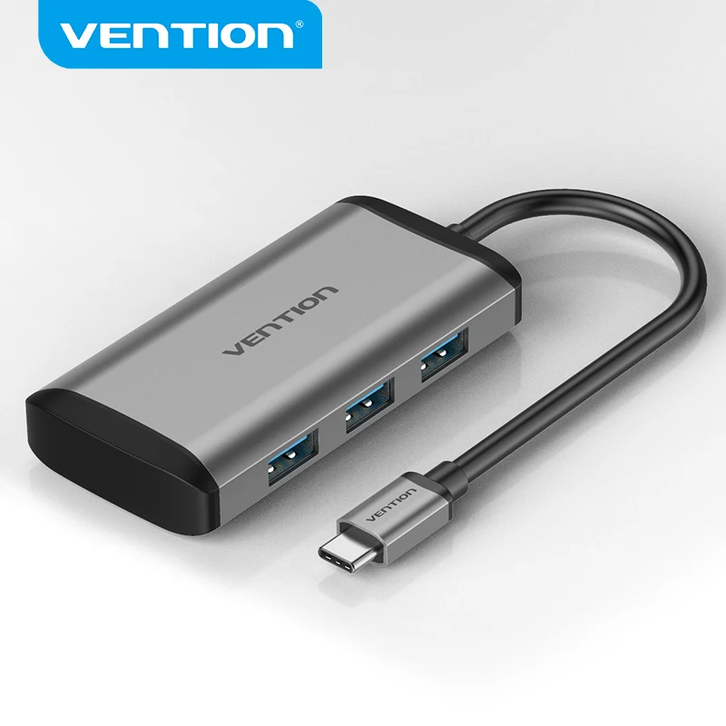 USB разветвитель Vention 3 0 типа c высокоскоростной адаптер для MacBook Pro Huawei Mate 30|USB-хабы| |
