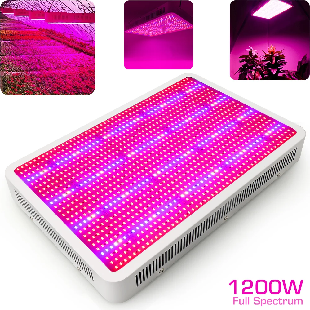 Светодиодный светильник для выращивания семян цветов гидропонных систем 1600 Вт