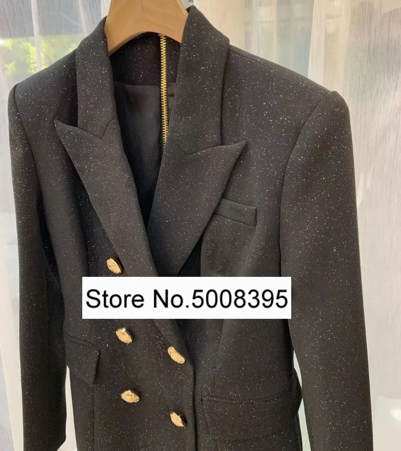 Восхитительно! Классическое черное короткое платье-блейзер на молнии сзади