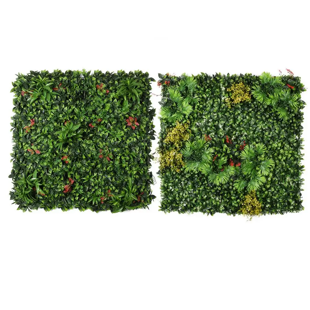 

50*50 см искусственные зеленые горшечные растения фон стены искусственный забор, ротанг листьев декоративные для защиты от ветра, украшения з...