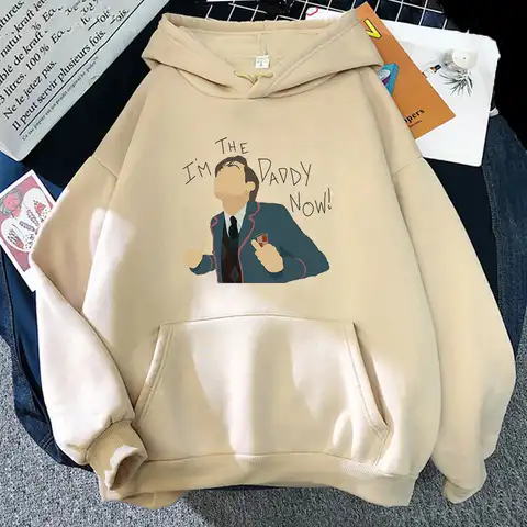 Women Artistic Hoodies Casual The Umbrella Academy Print Oversize Sweatshirts Harajuku Long Sleeve Pullovers Couple Hoody Tops