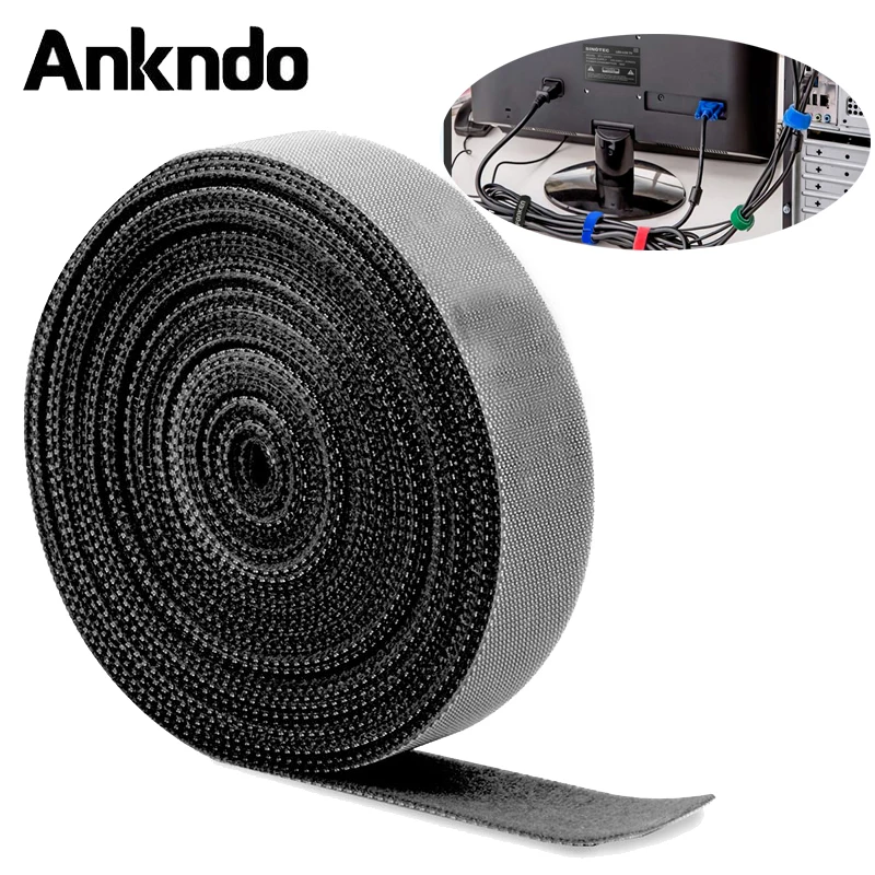 Ankndo кабель управление USB кабель Органайзер провода обмотки наушников Держатель мыши провода наушников держатель HDMI шнур клип протектор