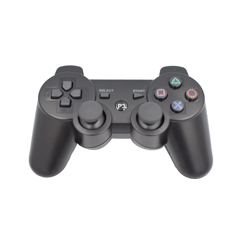 BLACK Беспроводной геймпад для PS3 контроллер Bluetooth консоль для sony PS3 геймпад для Playstation 3 контроллер для Dualshock 3 джойстик - Цвет: BLACK