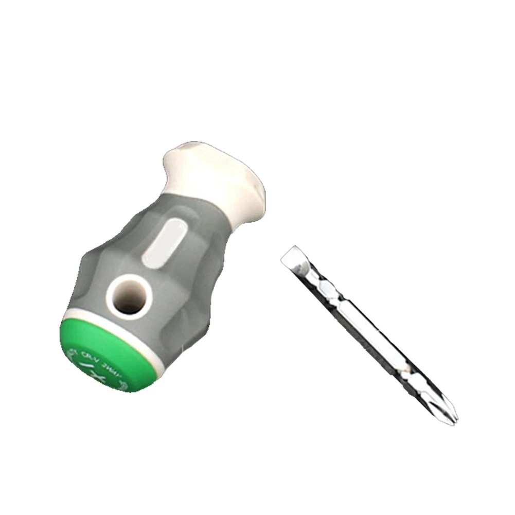 

Биты ручные Нескользящие ручные домашние магнитные Двойные головки универсальный инструмент для ремонта портативный Антистатический пло...