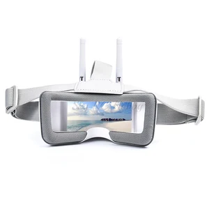 Очки 3 дюйма, 480*320, 5,8 ГГц, 40 каналов, Raceband, автоматический поиск, Мини FPV, встроенный аккумулятор 3,7 в, 1200 мА  ч, для дрона-квадрокоптера FPV