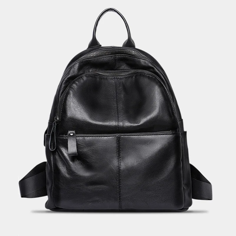 

Genuine leather Backpack Women 2021 New Korean style trend all-match shoulder bag famous brand backpack travel bag women