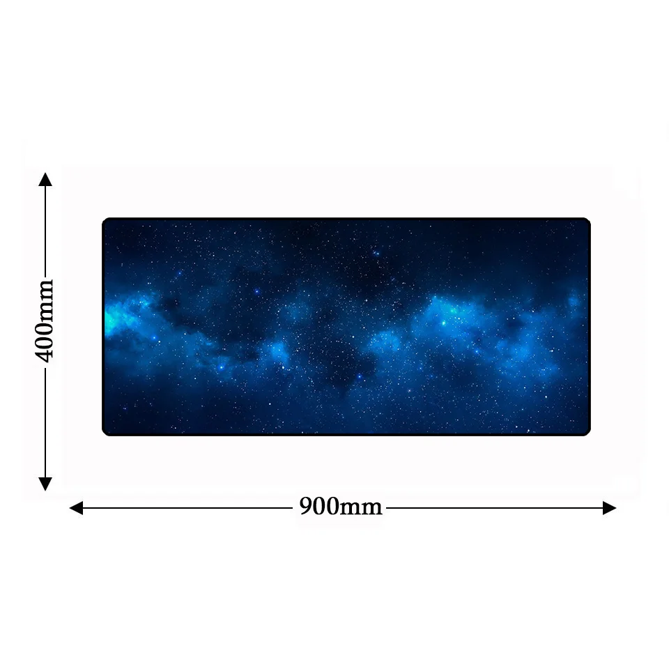 Противоскользящий коврик для мыши из натуральной резины большой размер XL