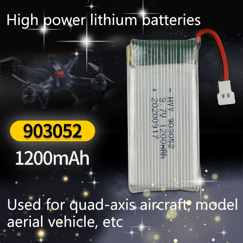 

2022 New 903052 for SYMA X5 X5C X5sw Over Charge Protection Rechargeable Battery Replacement Parts Short Circuit Protection