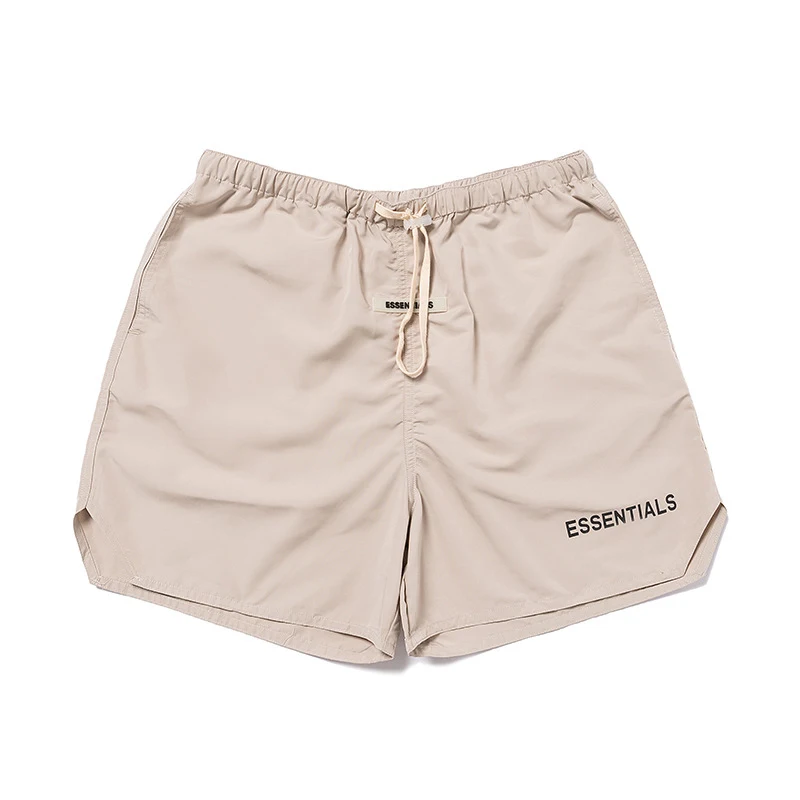 

Шорты мужские светоотражающие однотонные, повседневные Модные трендовые, спортивные баскетбольные штаны в стиле хип-хоп, 21SS