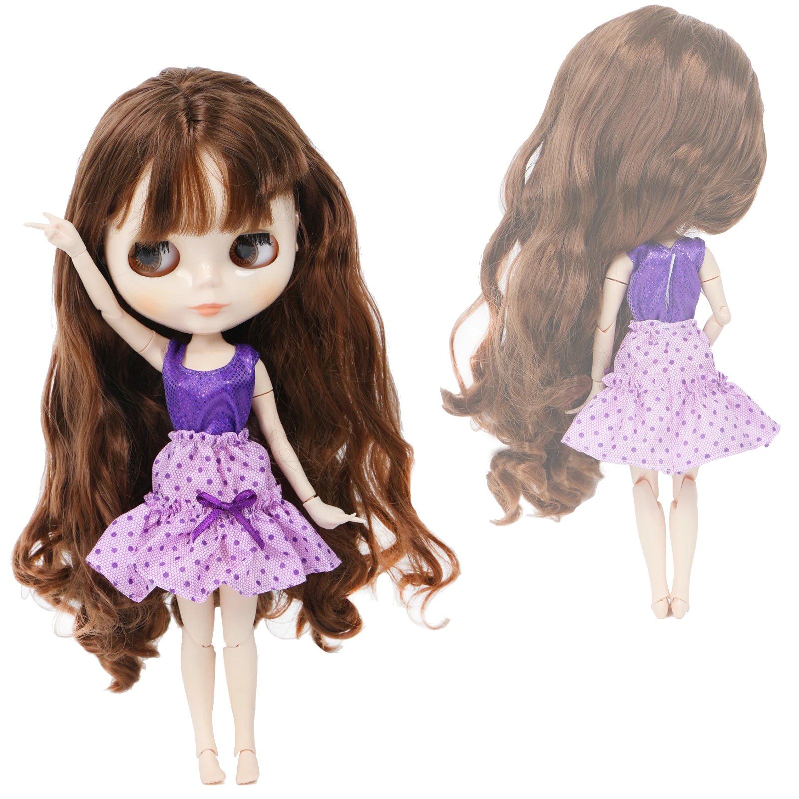 Один комплект фиолетового платья Повседневная одежда юбка вечерние милые